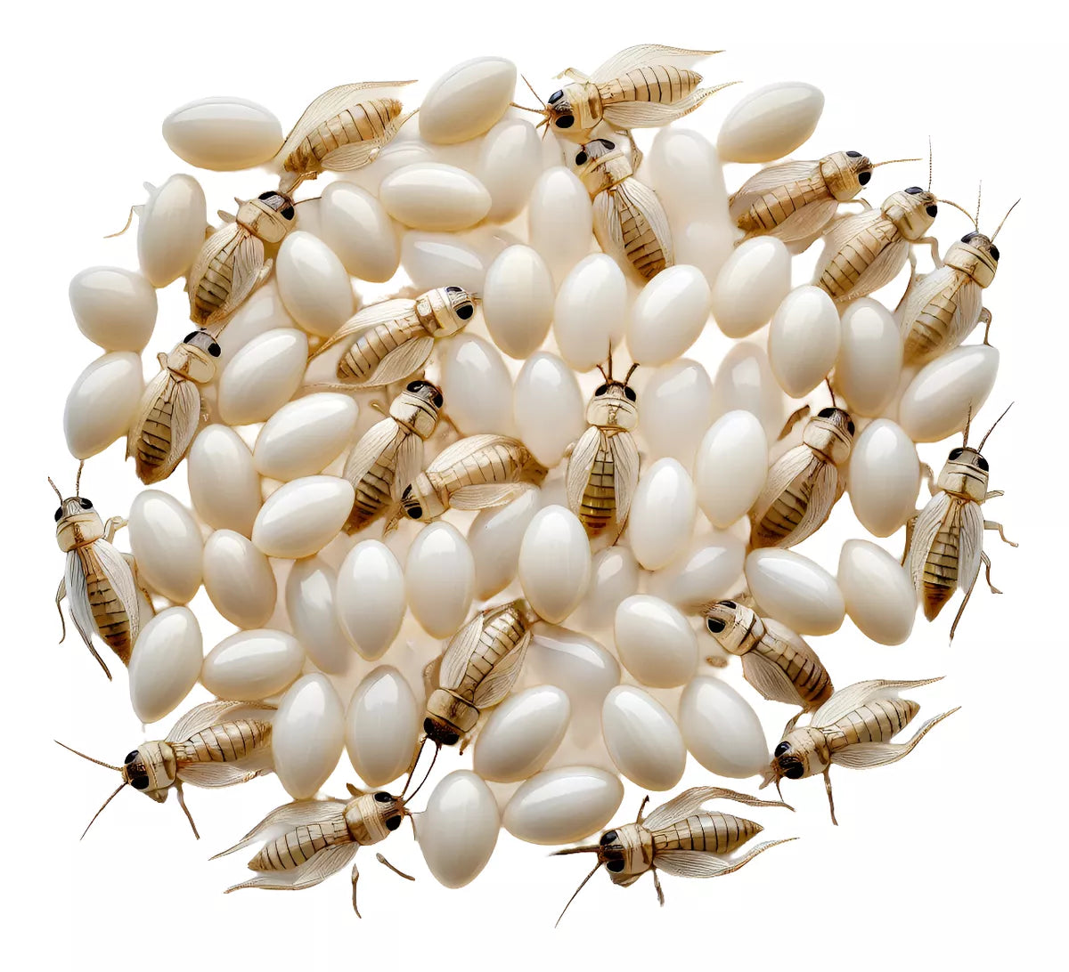 Huevos de Grillo Acheta Domesticus | 2000 Huevos Frescos Garantizados