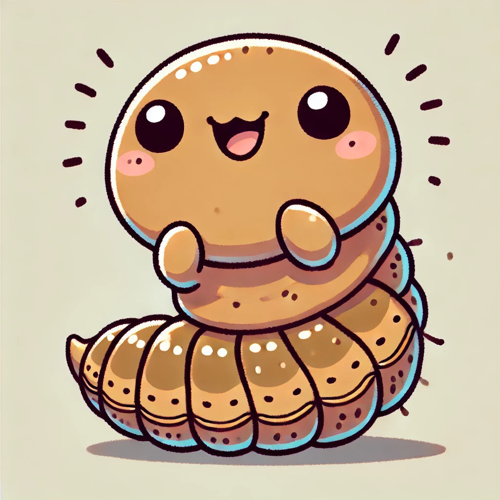 10,000 Tenebrios de Cacahuate - Alimento Vivo Ideal para Especies Pequeñas y Reptiles | Grichos