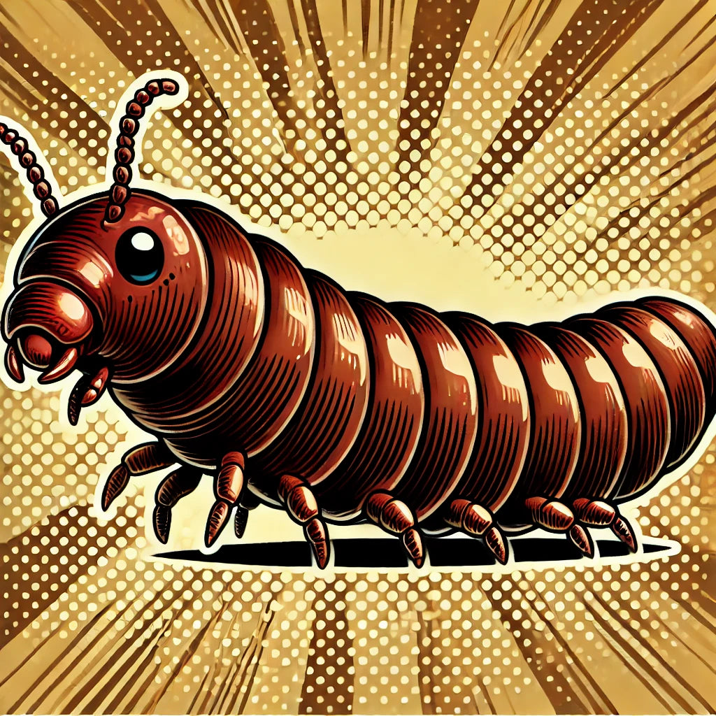 Tenebrios Molitor Vivos (300 Unidades) - Gusanos de Harina para Alimentación de Reptiles, Aves y Peces | Alimento Vivo Natural