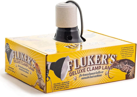 Lámpara de Calor para Terrario Reptiles 75 W – Domo con Clip y Switch